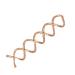 Kitsch Rose Gold Bun Twist Hair Pins - 3pcs | Spin Pins & Corkscrew Hair Pins for Buns | Hair Pin/Screw - Buy Online on GoSupps.com