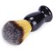 Stylish Black Acrylic Razor Holder & Shaving Brush Stand Set - Portable 5.5x11cm Bowl for Men | Ideal for Beards & Shaving Essentials - Buy Online on GoSupps.com