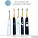 Charcoal Bamboo Electric Toothbrush Heads - Eco-Friendly & Biodegradable | Compatible with Sonicare - Buy Online on GoSupps.com