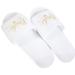 Hotel Disposable Slippers Bridal Wedding Bridesmaid Slippers Bride Pajama Party Decoration A 2