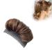 Invisible False Hair Clip Bun Base Bump Styling Tool - Light Brown - Buy Online on GoSupps.com