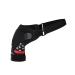 Perfk shoulder support compression lifts with pressure pads adjustable shoulder support belt for fitness gym suitable for the left and right black