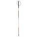 Drive Medical Deluxe Folding Blind Cane, Reflective Red