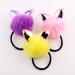 Minkissy Pompom Hair Ties - Cute Rabbit Ears Ponytail Holders | Multicolor Elastic for Women & Girls (8pcs) - Shop Internationally! - Buy Online on GoSupps.com
