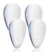 Ultrasonic Pest Repeller Electronic Mouse Repellent Plug in Pest Control Powerful Repelling Mice Rats Mosquitoes Spiders Cockroach Flies(4 Packs) White