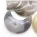 Room Decoration Gemstones for Decoration Natural Geode Agate Moon-Shaped Cluster Handmade Raw Quartz Carved Polished Decoraction Decor Stones Aura Crystal - Buy Online on GoSupps.com