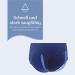 Amazon Basic Care Men's Plus Large Pants 4 Packs of 7 (28 Pants) in Blue | International Shipping Available - Buy Online on GoSupps.com