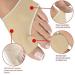 Relief Sleeves Bunion Pads Brace with Gel Toe Separator - Hallux Valgus Relief and Toe Alignment - Buy Online on GoSupps.com