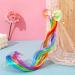 Clest F&H Unicorn Bow Clip Colored Hair Extensions for Kids - Fun & Stylish Hair Accessories for Ages 6+ - Buy Online on GoSupps.com