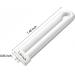Lukasa 15W Bug Zapper Replacement Bulb - 4-Pin U-Shaped Double Tube | International Shipping Available - Buy Online on GoSupps.com