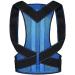 Back Posture Corrector For Women And Men Upgraded Posture Brace With 2 Supportive Bars And Comfy Underarm Pads Pain Relief Lumbar Support Shoulder Blue XS Blue XS