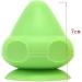 Silicone Massage Bayer Cone with Suction Cup - Enhance Muscle Release for Thoracic Spine Neck & Shoulders | High Credit Fitness Balls - Green - Buy Online on GoSupps.com