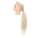 Professional Manure Puppet Head for Hairstyling Training | Hairdressing Practice Head with Smooth Long Hair (Beige) - Ideal for Braiding & Cosmetology - Buy Online on GoSupps.com