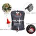 VIGLT Portable 20L/5 Gallons Solar Camp Shower Bag with Removable Hose and On-Off Switchable Shower Head - Ideal for Outdoor Camping and Traveling - Buy Online on GoSupps.com
