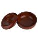 Shaving soap peel high-quality shaving bowl made of rubber wood for men simple and elegant appearance save space for personal care household care tools