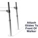 Carex Universal Walker Skis Glides - Fits Most Walkers - 1 Pair (1 1/8 Inch) Included - Buy Online on GoSupps.com