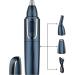 TEMKIN Nose Hair Trimmer - Safe Ear & Nose Hair Removal for Men | Facial Care Razor Trimmer - Buy Online on GoSupps.com