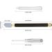 Pencil Style Glass Cutter Tool Set 2mm-20mm with Oil Feed Carbide Tip - Perfect for Mosaic, Tiles, Mirror, Stained Glass Cutting - Buy Online on GoSupps.com