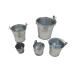 Mini Metal Bucket Doll Storage Bucket Mini Boo Buckets Mini Halloween Buckets Miniature Toy Doll Kitchen Living Room Accessory Wedding Birthday Silver