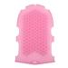 Beaupretty Silicone Body W scher 2 In 1 glove Cleaning brush peeling body brush shower shower peeling massage skin care tool (pink)