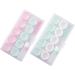 Solustrie 10-Sentence Storage Box for Colored Contact Lenses | Travel Case & Container | Eye Contact Lens Housing with Tweezers - Macaron Style - Buy Online on GoSupps.com