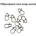 Laxygo 100pcs Fishing Power Clips Fast Snaps 25LB 30LB 40LB - 100pcs/pack - Buy Online on GoSupps.com