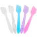 Tbestmax 300 PCS Mini Cosmetic Spatulas 3.2" x 0.6" Disposable Makeup Spatulas Plastic Spatulas Facial Creams Skin Care Spatulas Multicolor 300 PCS - 5 Colors