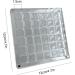 ARVALOLET Acrylic Organizer with Magnetic Closure 36/64/100 Grids for Stones Beads and Nail Jewelry 36grids - Buy Online on GoSupps.com