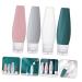 Flexible Silicone Squeeze Bottles Set - Travel Toiletries & Makeup Storage - Ideal for Lotion and Cosmetics - Buy Online on GoSupps.com