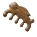 Orfofe massage comb made of green sandalwood wide tooth comb head Seachable wooden ridge portable scalp ridge comfortable wooden ridge scalp comb hair care comb
