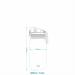 Ion8 Kids Water Bottle 350ml/12oz - Leak Proof, BPA Free, Carbon Neutral Navy - OneTouch 1.0 - Buy Online on GoSupps.com