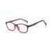 ALWAYSUV Blue Light Blocking Glasses Square Glasses Frame Anti Blue Ray Computer Gaming Glasses for Kids/Teens Red