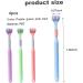 4pcs 3-Sided Toothbrush Set | Complete Dental Care & Tongue Cleaning | International Shipping - Buy Online on GoSupps.com