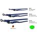 Adjustable Dog Liner for Small & Large Dogs - Navy Blue 2.40m x 12mm | International Shipping Available - Buy Online on GoSupps.com
