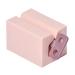 DTT Rolling Tube Toothpaste Squeezer Toothpaste Seat Holder Stand Rotate Toothpaste Dispenser Creative Manual Rolling Toothpaste Dispenser Tube Squeezer Toothpaste Clip Holder for Bathroom Present Pink