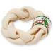 Farm Food Rawhide Dental Braided Donut - Small ( 13 cm) | Premium Dog Chew for Healthy Teeth & Gums | International Shipping Available - Buy Online on GoSupps.com