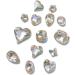 TQUXNGA 30Pieces Pointed Bottom Nail s For Nails Art Decorations Crystal Glass Stone Manicure Nail Decoration Part 14 mocha protein pow - Buy Online on GoSupps.com