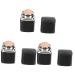 Beavorty 3 Pcs Facial Oil Absorbing Ball Face Cleaning Tools Makeup Gadgets Face Tools for Skincare Portable Oily Skin Control Roller Face Cleaning Massager Oil- Absorbing Tool Cleaner Abs 5x2.8cmx3pcs Blackx3pcs