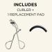 Haleys Re-Lift Instant Eyelash Curler | Ergonomic Design for Long-Lasting Curls | Ultra-Dense Silicone Pads for All Eye Shapes | Shop Internationally - Buy Online on GoSupps.com