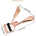 Eyelash Curler with Comb - Metal Lash Curler with Refill Pads | Precision Eye Makeup Tool for Women & Girls - Buy Online on GoSupps.com