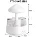 MIFXIN 2023 Night Light Cloud Rain Humidifier | 7 Colors LED | Aromatherapy Diffuser | Bedside Relaxation Gift - White - Buy Online on GoSupps.com