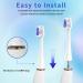 YMPBO Replacement Heads for Waterpik Complete Care 5.0/9.0 - 10 Electric Toothbrush Heads + Holder - Soft Dupont Bristles (White) - Buy Online on GoSupps.com