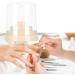 Nail Art Drill Bits Organizer Universal Nail Drill Bits Holder for Nail Salon Nail Art School for Nail Art Drill Bits(MTJ-3/beige) - Buy Online on GoSupps.com