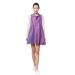 FOMIYES Smock Dress Suit Hair Styling Cape Hair Dying Cape Disposable Suit Barber Apron Barber Gowns Hairdressing Clothes Purple Formal Dress Working Clothes Accessories Pet Purple 78x70cm