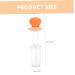 Abaodam Silicone Feeder Container for Babies | Comfortable Squeeze Fruit Juice Drink Container | Infant Animal Feed Holder | 14x4.6cm | Safe Polypropylene Design - Buy Online on GoSupps.com