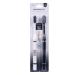 Matching couple brushes fashionable black and white toothbrush practical handle ideal for couples ergonomic handle Black / White