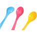 Zonfer 12pcs Baby Safe Plastic Spoons - Perfect for Infant Feeding & Weaning | International Shipping Available - Buy Online on GoSupps.com