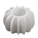 Frdun Anti-Winding Washing Machine Ball Laundry Ball Silicone Laundry Scrubbing Balls Solid Soften and Fluff Laundry Ball Enhance Your Machine Cleaning Power 1pcs White