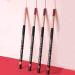CHJUZI Colors Lip Liner Pencil - Waterproof Non-Smudge Matte Velvet Lipstick Pen for Effortless Application | International Shipping Available - Buy Online on GoSupps.com