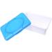 Wipes Dispenser Holder Portable Baby Wipes Holder Case Tissue Storage Box with Lid for Desk Dorm Kitchen Washroom Vanity (Blue) - Buy Online on GoSupps.com